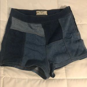 Free People Jean Shorts